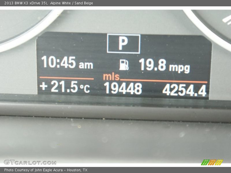Alpine White / Sand Beige 2013 BMW X3 xDrive 35i