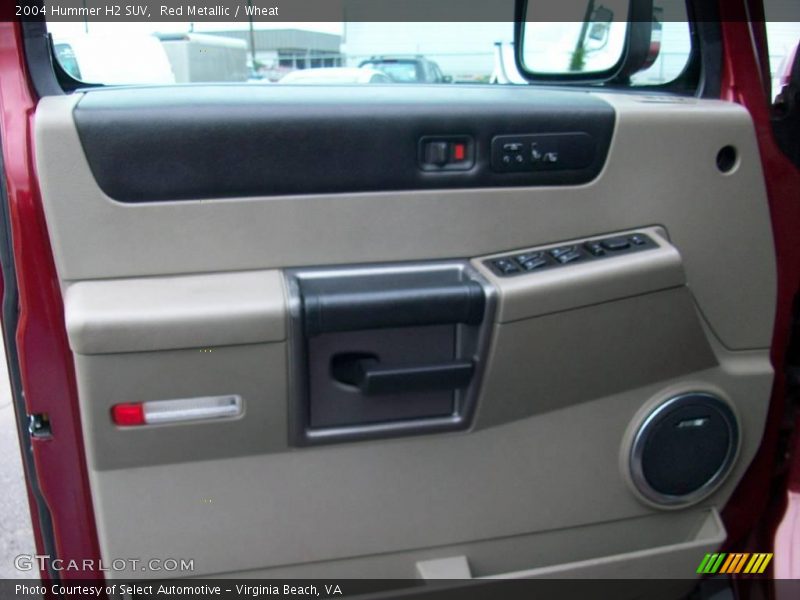 Red Metallic / Wheat 2004 Hummer H2 SUV