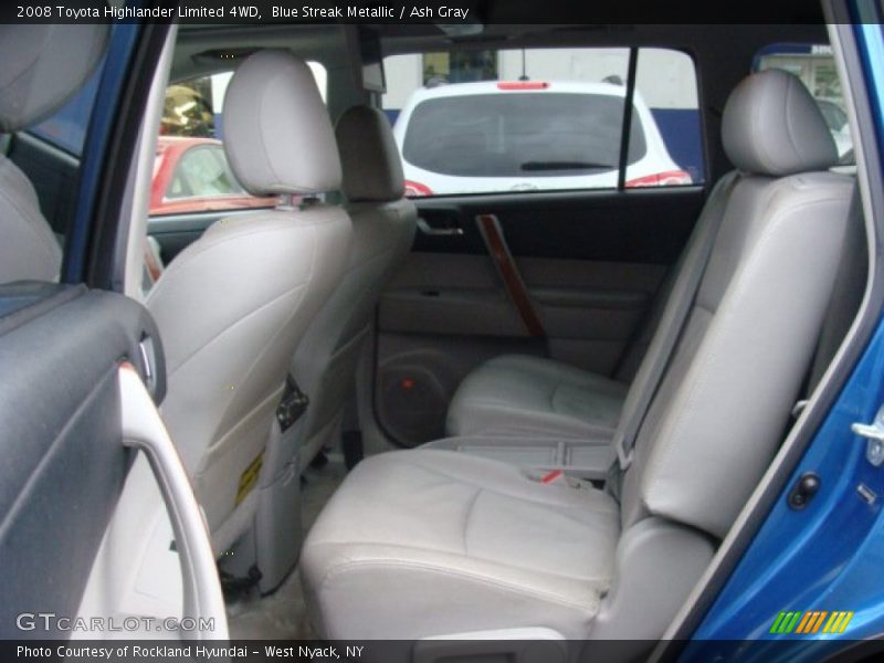 Blue Streak Metallic / Ash Gray 2008 Toyota Highlander Limited 4WD