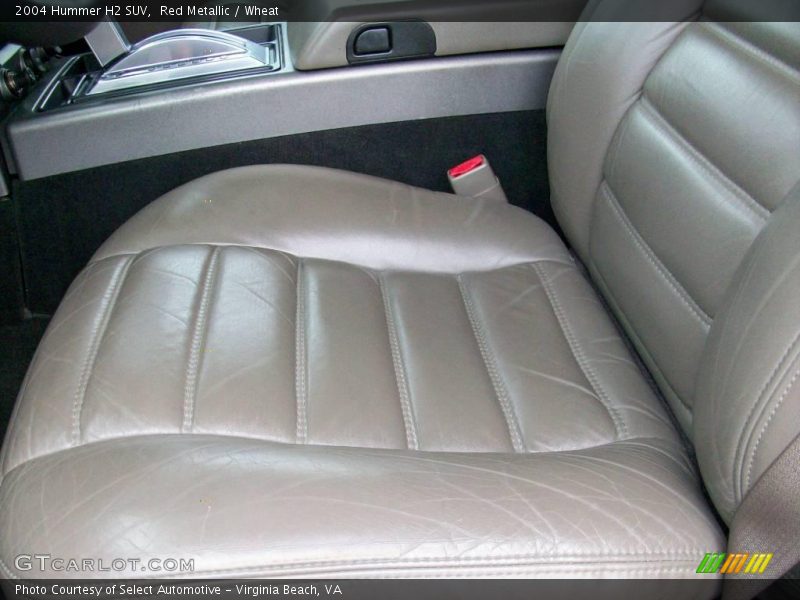 Red Metallic / Wheat 2004 Hummer H2 SUV