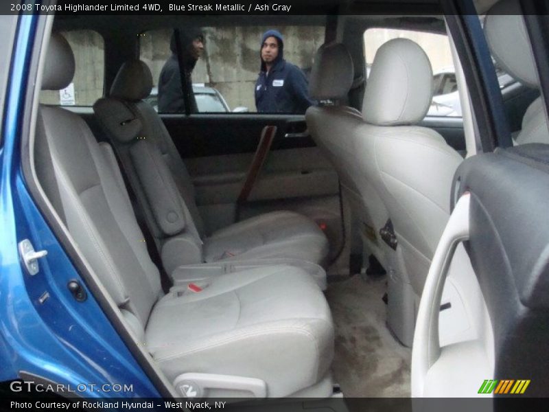 Blue Streak Metallic / Ash Gray 2008 Toyota Highlander Limited 4WD
