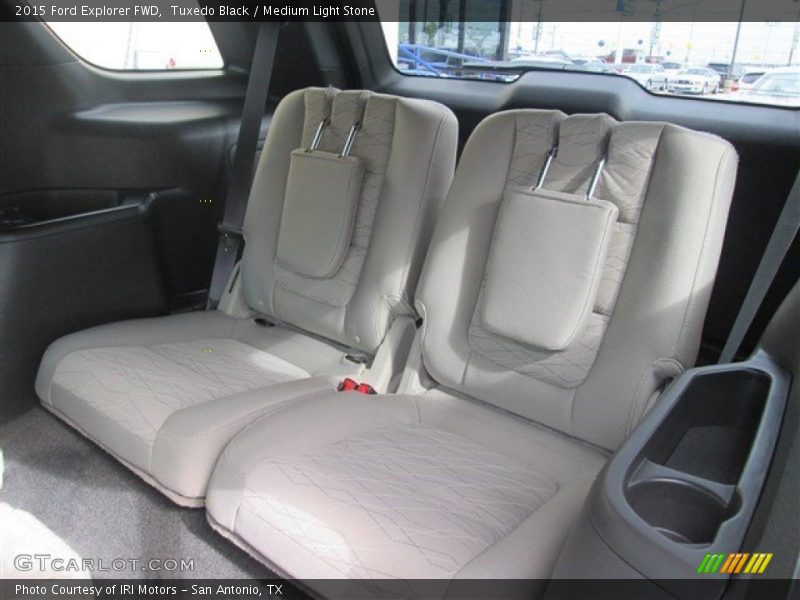 Tuxedo Black / Medium Light Stone 2015 Ford Explorer FWD