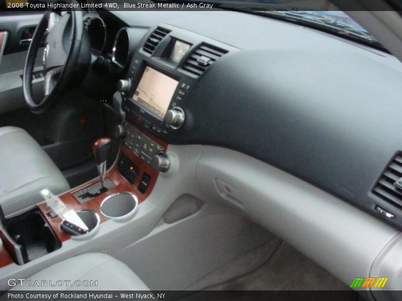 Blue Streak Metallic / Ash Gray 2008 Toyota Highlander Limited 4WD