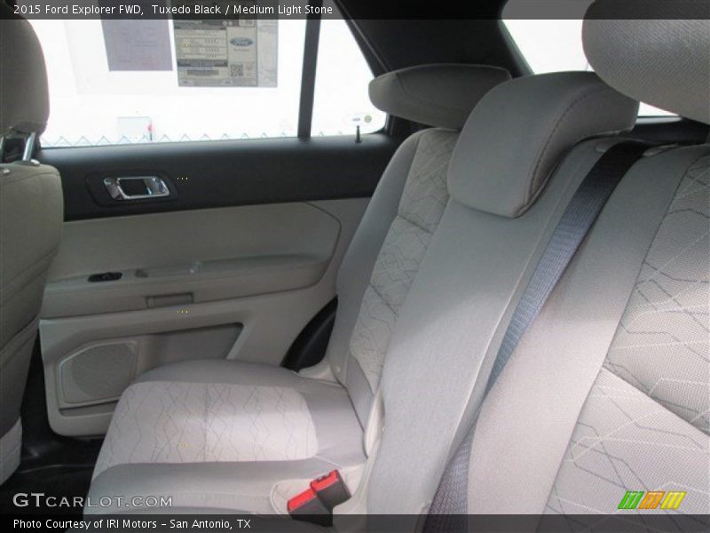 Tuxedo Black / Medium Light Stone 2015 Ford Explorer FWD
