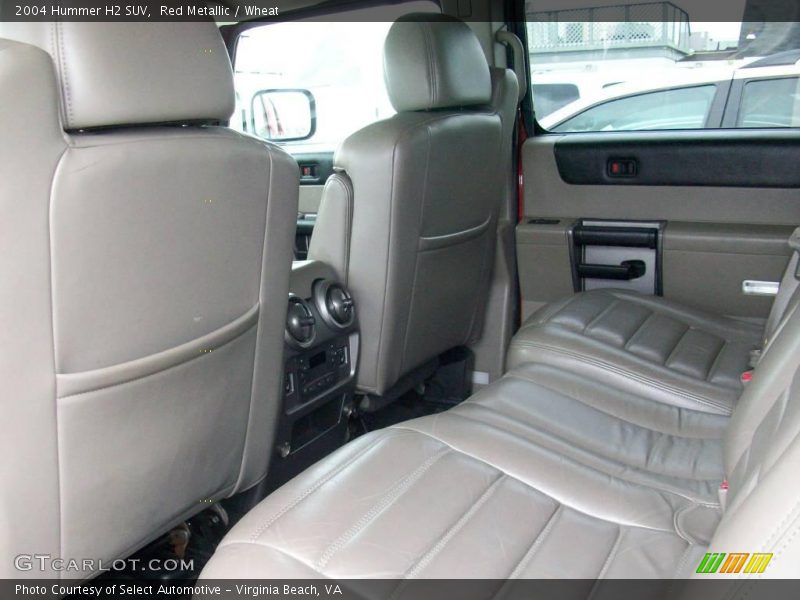 Red Metallic / Wheat 2004 Hummer H2 SUV