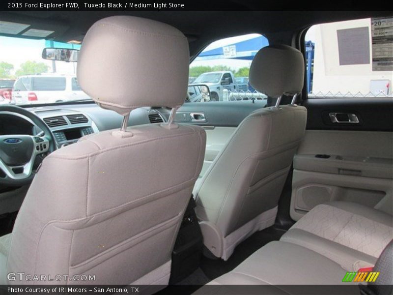 Tuxedo Black / Medium Light Stone 2015 Ford Explorer FWD