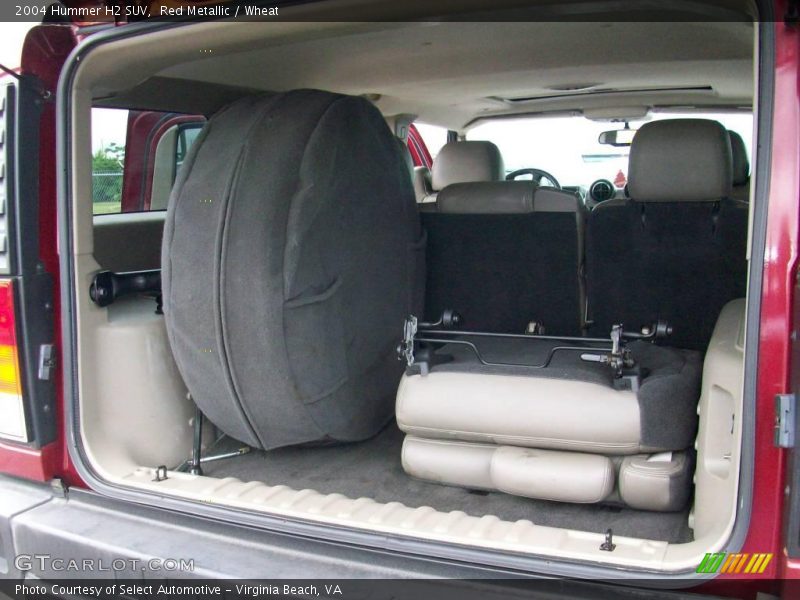 Red Metallic / Wheat 2004 Hummer H2 SUV