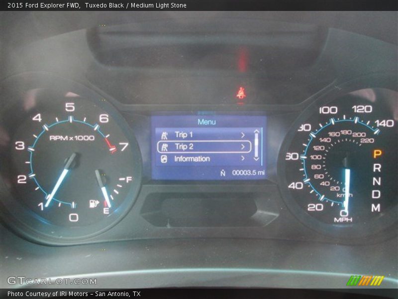 Tuxedo Black / Medium Light Stone 2015 Ford Explorer FWD