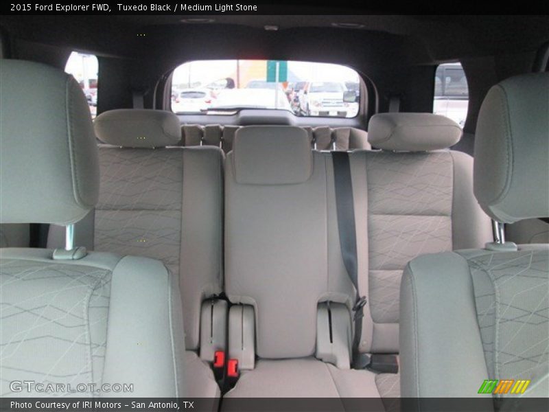 Tuxedo Black / Medium Light Stone 2015 Ford Explorer FWD