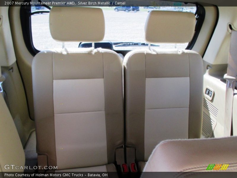 Silver Birch Metallic / Camel 2007 Mercury Mountaineer Premier AWD