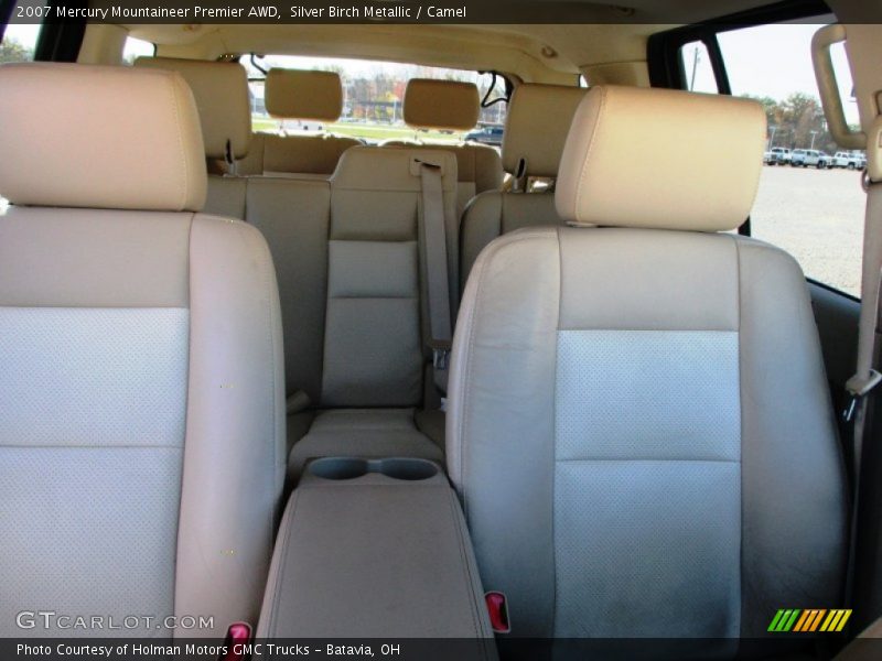 Silver Birch Metallic / Camel 2007 Mercury Mountaineer Premier AWD