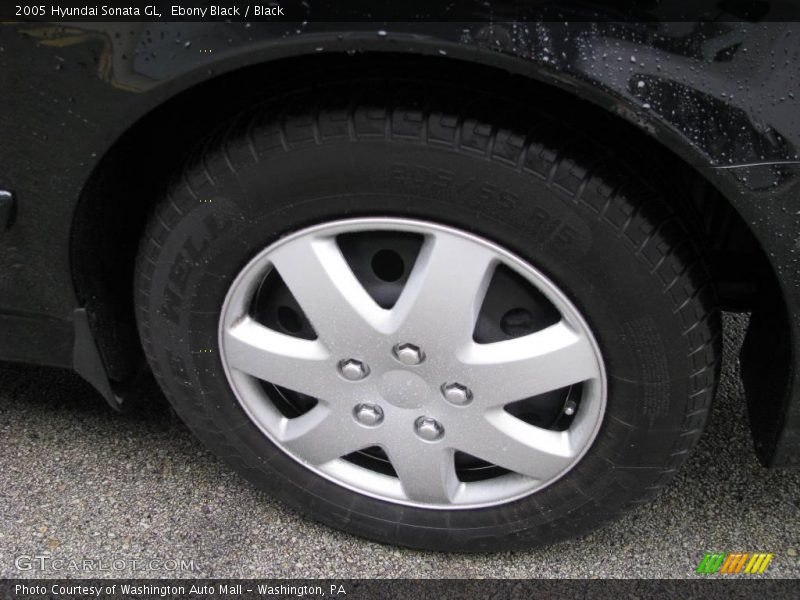 Ebony Black / Black 2005 Hyundai Sonata GL