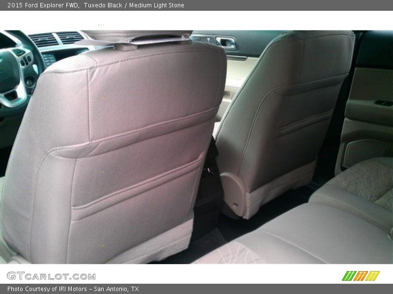 Tuxedo Black / Medium Light Stone 2015 Ford Explorer FWD