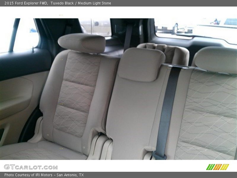 Tuxedo Black / Medium Light Stone 2015 Ford Explorer FWD
