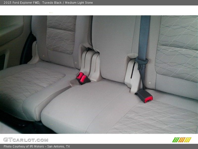 Tuxedo Black / Medium Light Stone 2015 Ford Explorer FWD