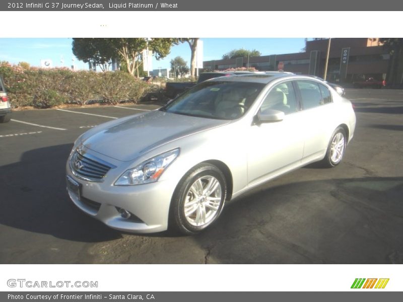 Liquid Platinum / Wheat 2012 Infiniti G 37 Journey Sedan