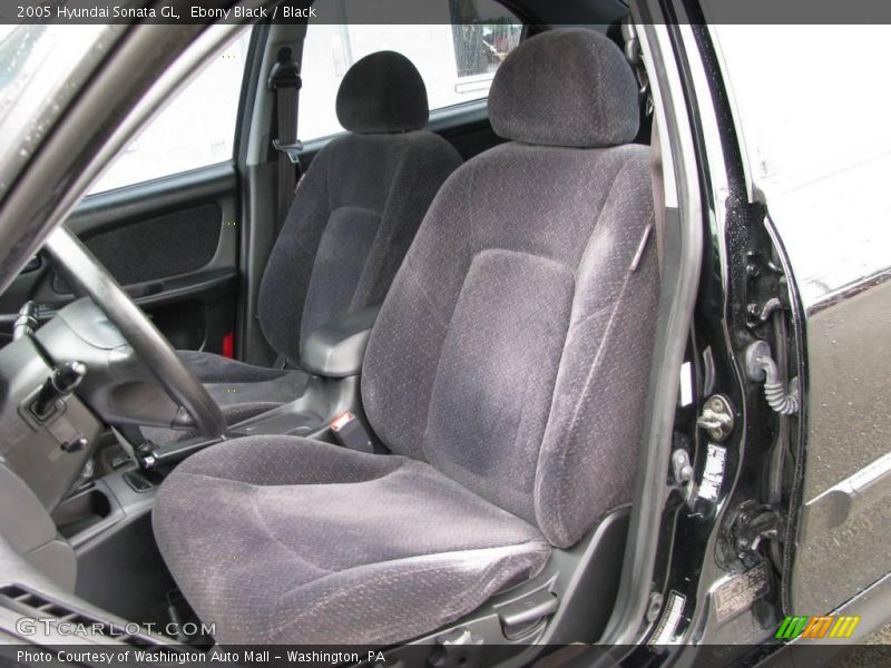 Ebony Black / Black 2005 Hyundai Sonata GL