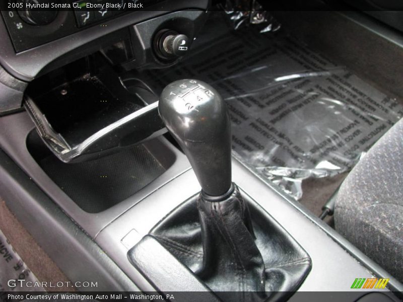 Ebony Black / Black 2005 Hyundai Sonata GL