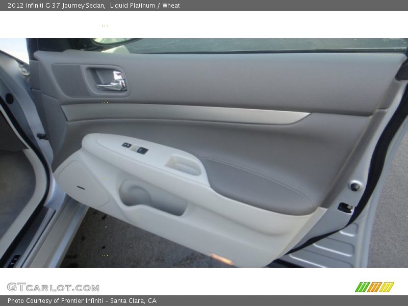 Liquid Platinum / Wheat 2012 Infiniti G 37 Journey Sedan