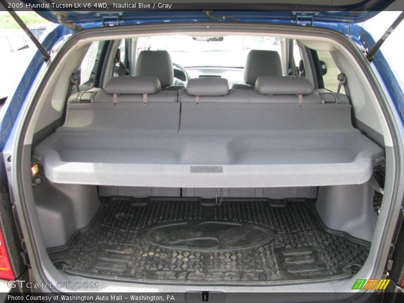 Nautical Blue / Gray 2005 Hyundai Tucson LX V6 4WD