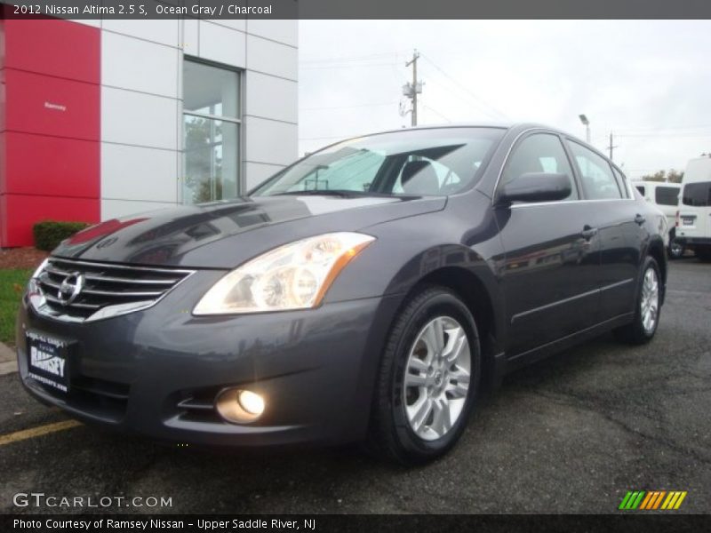 Ocean Gray / Charcoal 2012 Nissan Altima 2.5 S