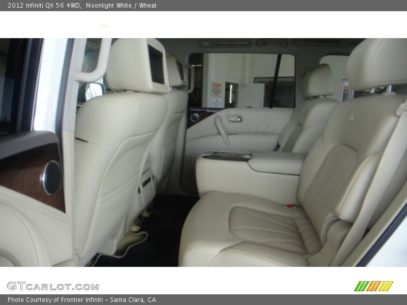 Moonlight White / Wheat 2012 Infiniti QX 56 4WD