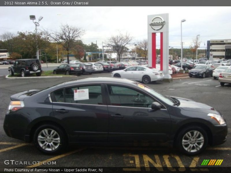 Ocean Gray / Charcoal 2012 Nissan Altima 2.5 S