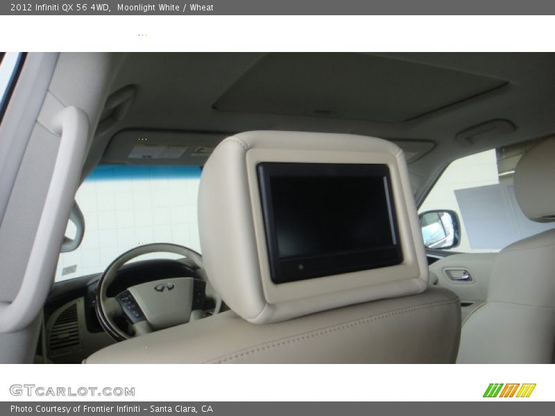 Moonlight White / Wheat 2012 Infiniti QX 56 4WD