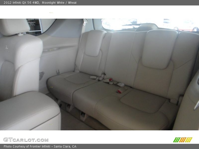 Moonlight White / Wheat 2012 Infiniti QX 56 4WD