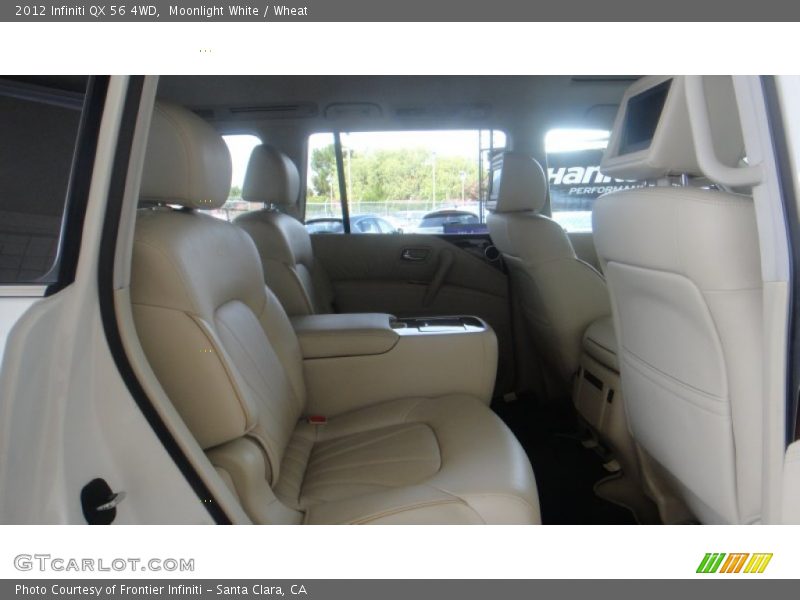 Moonlight White / Wheat 2012 Infiniti QX 56 4WD