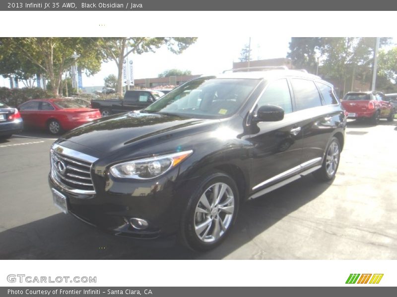 Black Obsidian / Java 2013 Infiniti JX 35 AWD