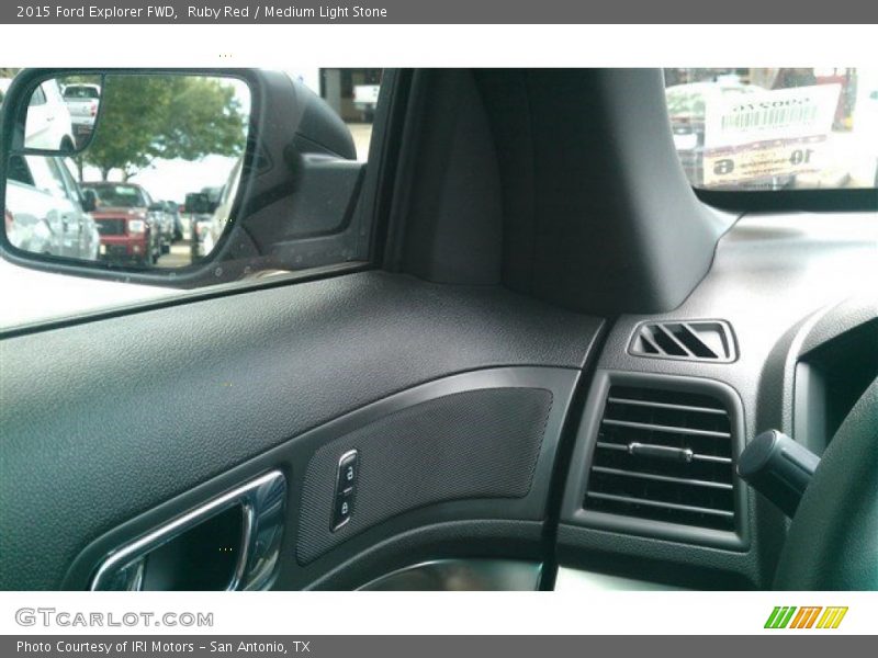 Ruby Red / Medium Light Stone 2015 Ford Explorer FWD