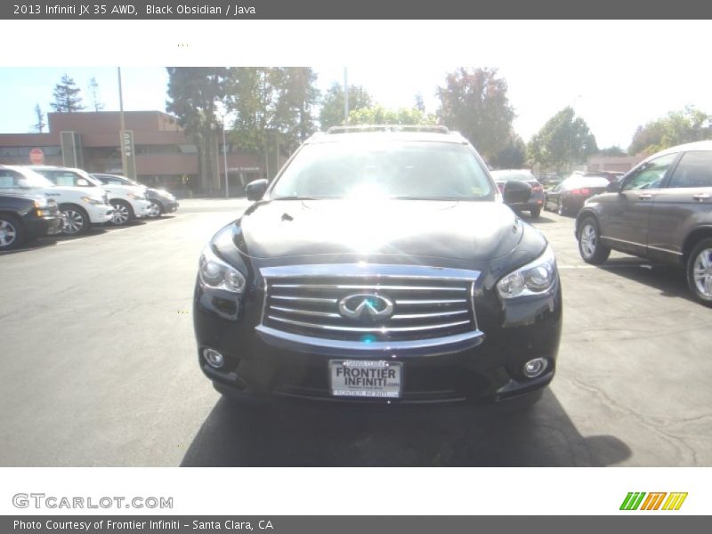 Black Obsidian / Java 2013 Infiniti JX 35 AWD