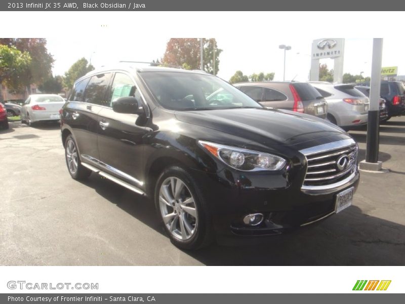 Black Obsidian / Java 2013 Infiniti JX 35 AWD