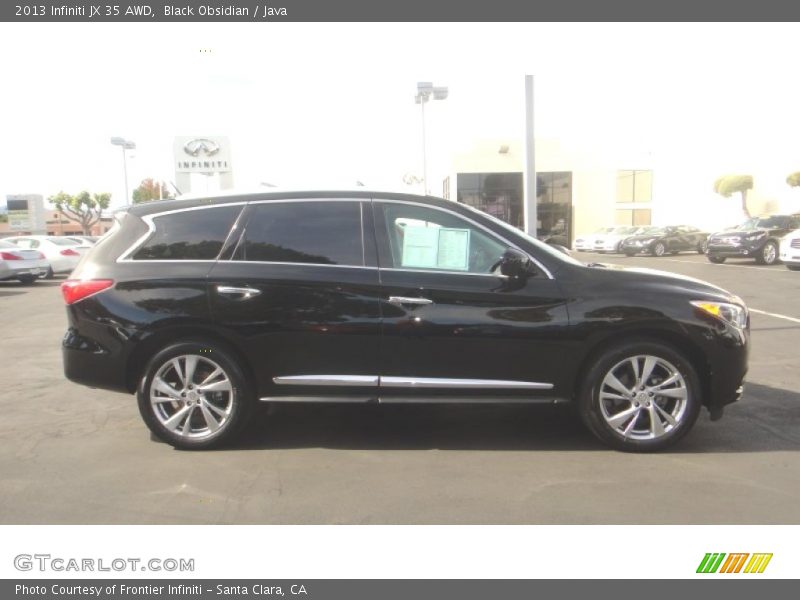 Black Obsidian / Java 2013 Infiniti JX 35 AWD