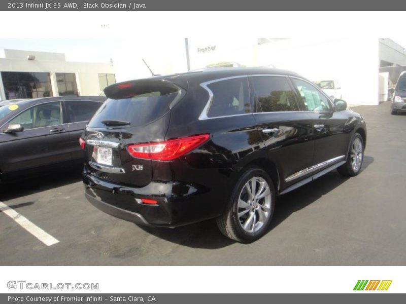 Black Obsidian / Java 2013 Infiniti JX 35 AWD