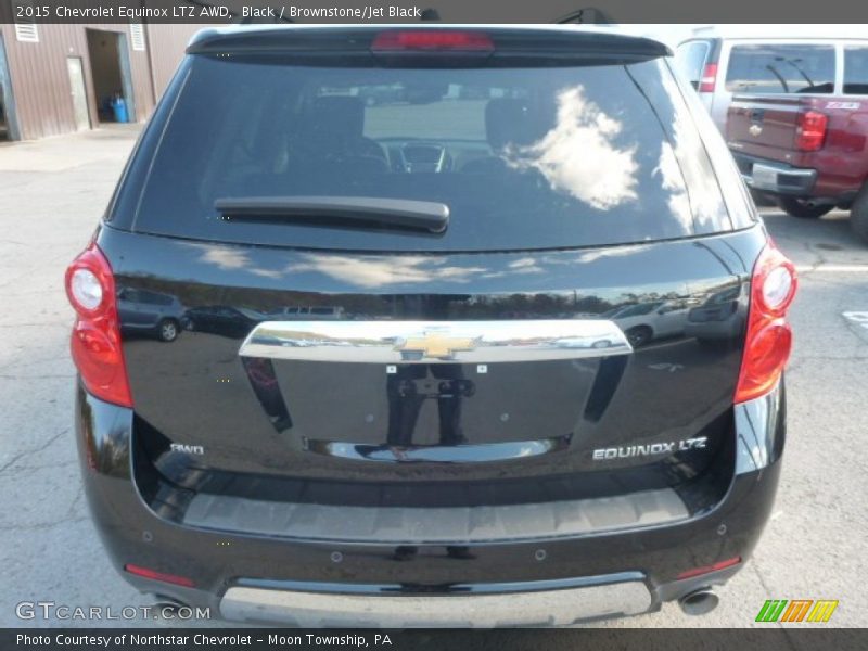 Black / Brownstone/Jet Black 2015 Chevrolet Equinox LTZ AWD