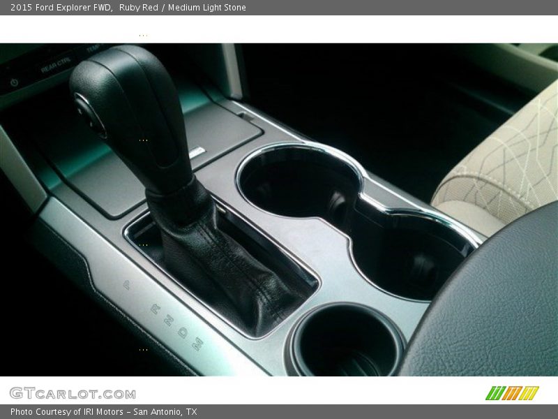 Ruby Red / Medium Light Stone 2015 Ford Explorer FWD