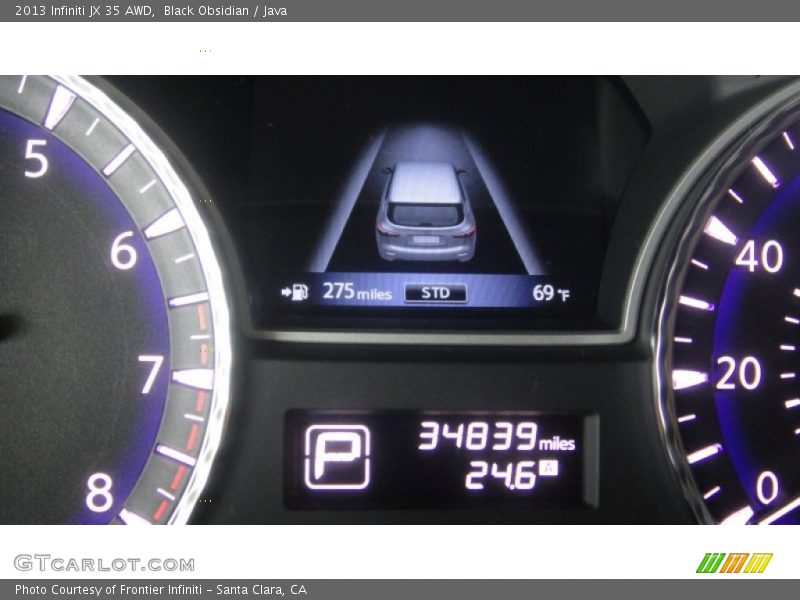 Black Obsidian / Java 2013 Infiniti JX 35 AWD