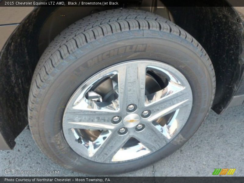 Black / Brownstone/Jet Black 2015 Chevrolet Equinox LTZ AWD