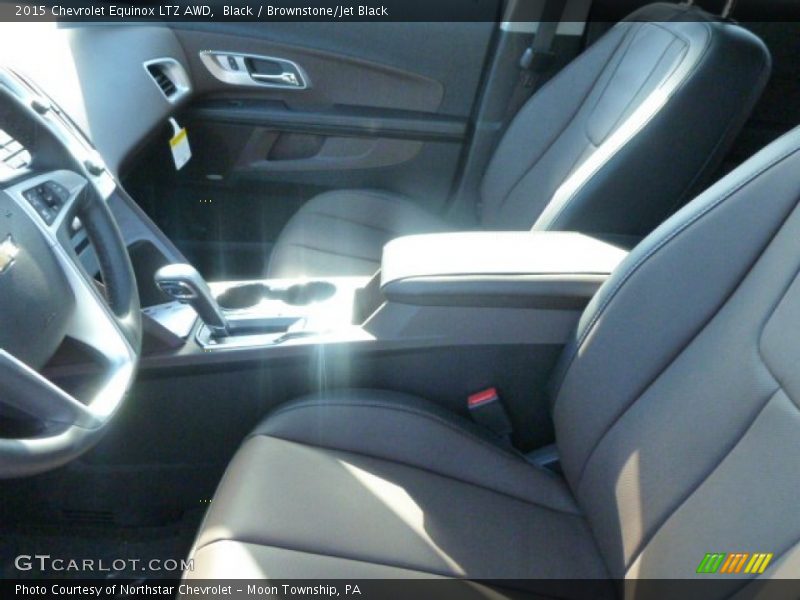 Black / Brownstone/Jet Black 2015 Chevrolet Equinox LTZ AWD
