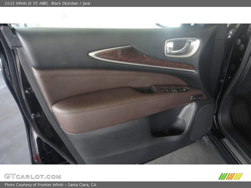Black Obsidian / Java 2013 Infiniti JX 35 AWD