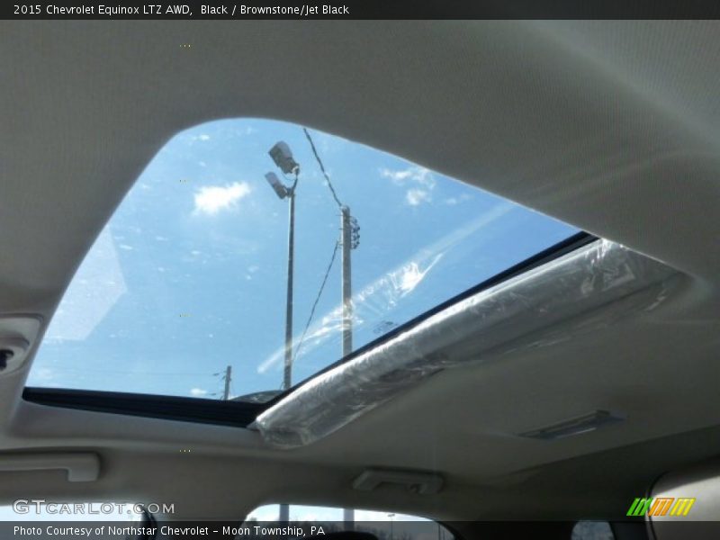 Black / Brownstone/Jet Black 2015 Chevrolet Equinox LTZ AWD