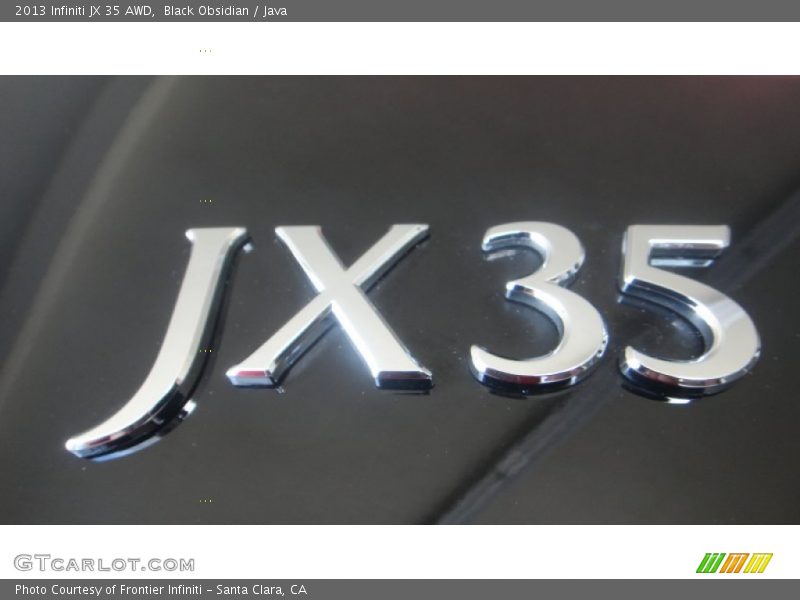 Black Obsidian / Java 2013 Infiniti JX 35 AWD