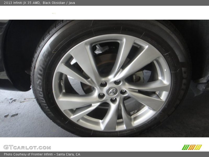 Black Obsidian / Java 2013 Infiniti JX 35 AWD
