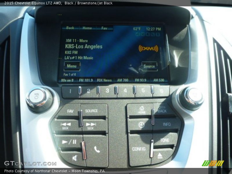 Black / Brownstone/Jet Black 2015 Chevrolet Equinox LTZ AWD