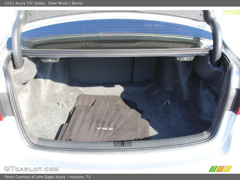 Silver Moon / Ebony 2012 Acura TSX Sedan