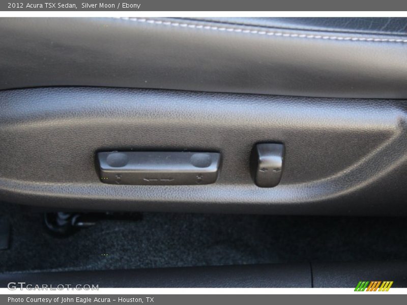 Silver Moon / Ebony 2012 Acura TSX Sedan