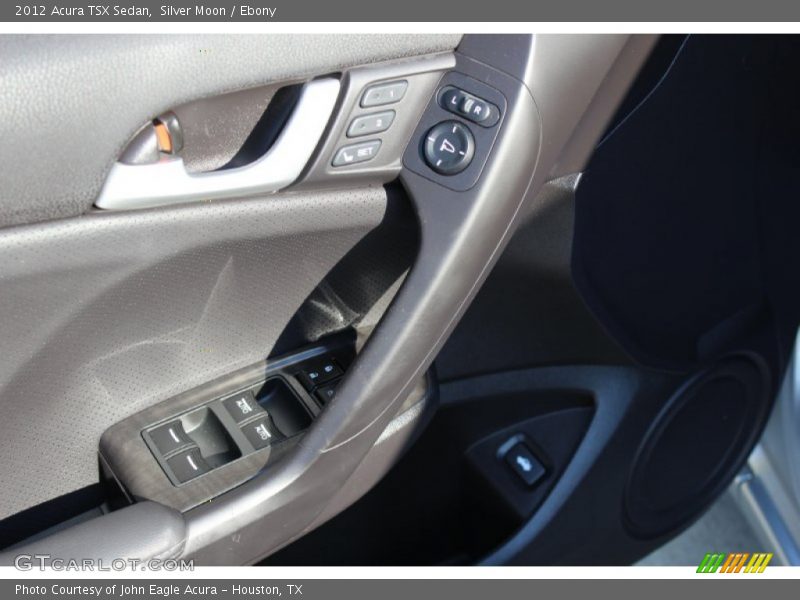 Silver Moon / Ebony 2012 Acura TSX Sedan