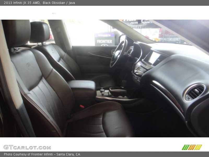 Black Obsidian / Java 2013 Infiniti JX 35 AWD